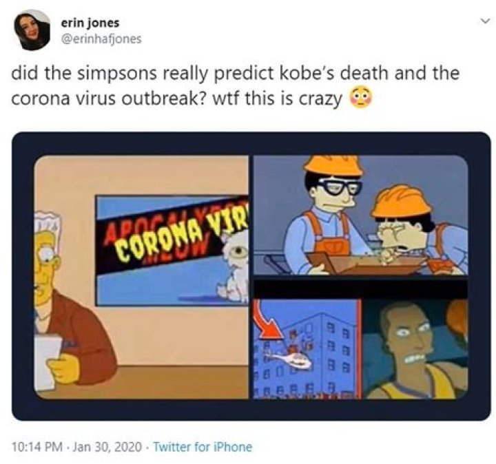 Did The Simpsons predict coronavirus and Kobe Bryant's death? ·