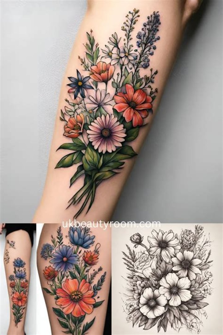 Discover Enchanting Flower Tattoo Designs For The Thigh