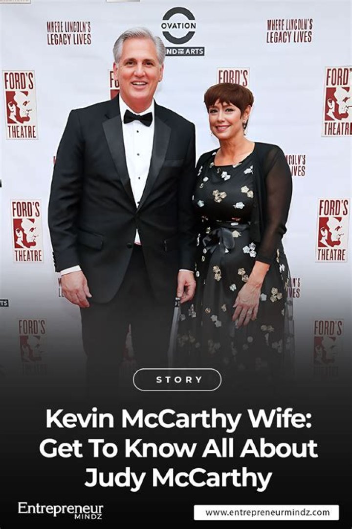 Judy McCarthy Wiki, age, ethnicity, Kevin McCarthy wife, children, job, net worth ·