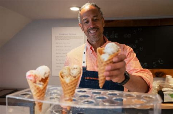 Man Sadly Eats Ice Cream: Exploring Comfort And Coping