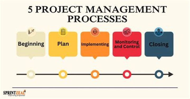 What are the 5 major processes of project management Mcq? ·
